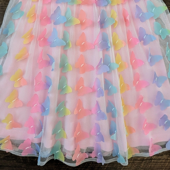 Children's Place Pink Butterfly Dress - Picture 12 of 12